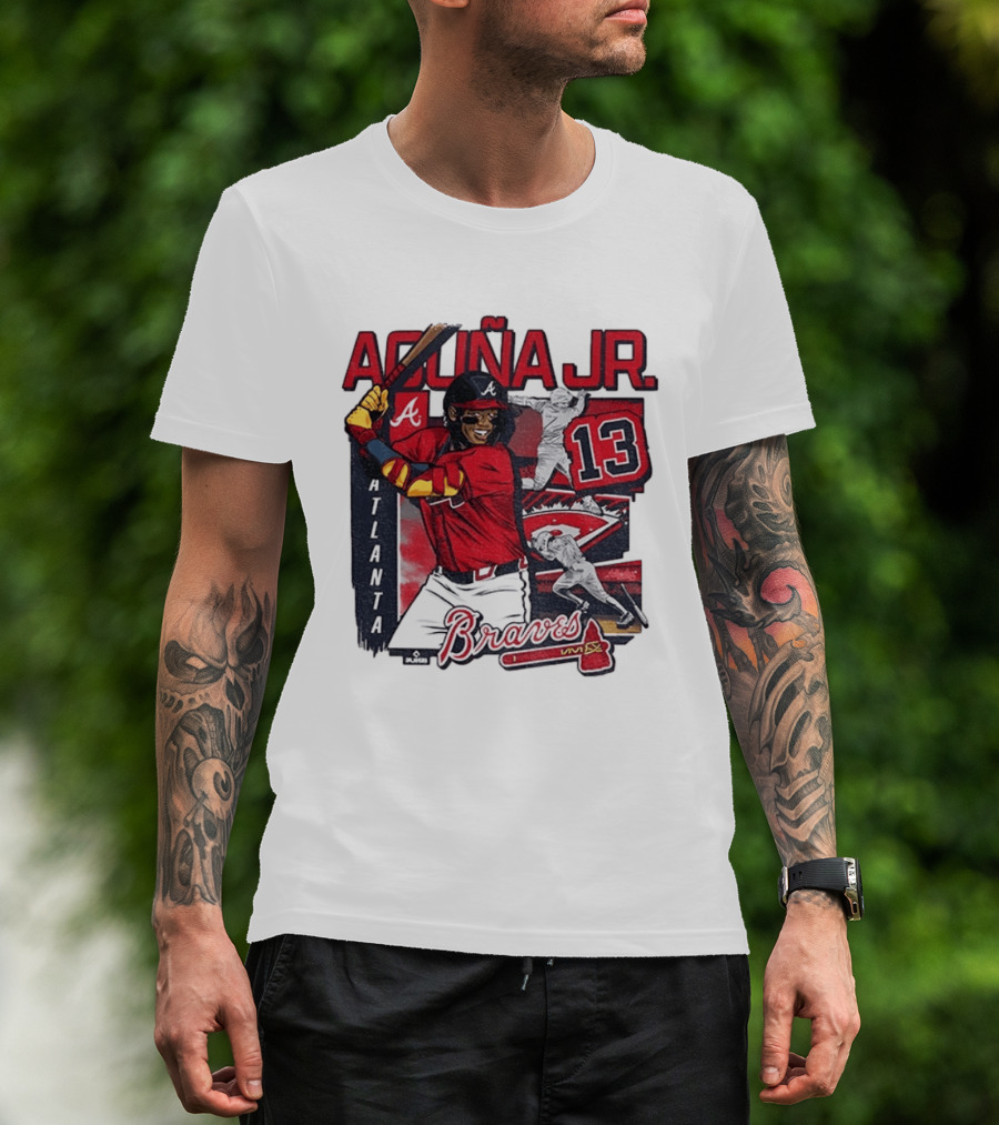 Acuña Jr. Atlanta Braves 13 Baseball Player MLB T-Shirt