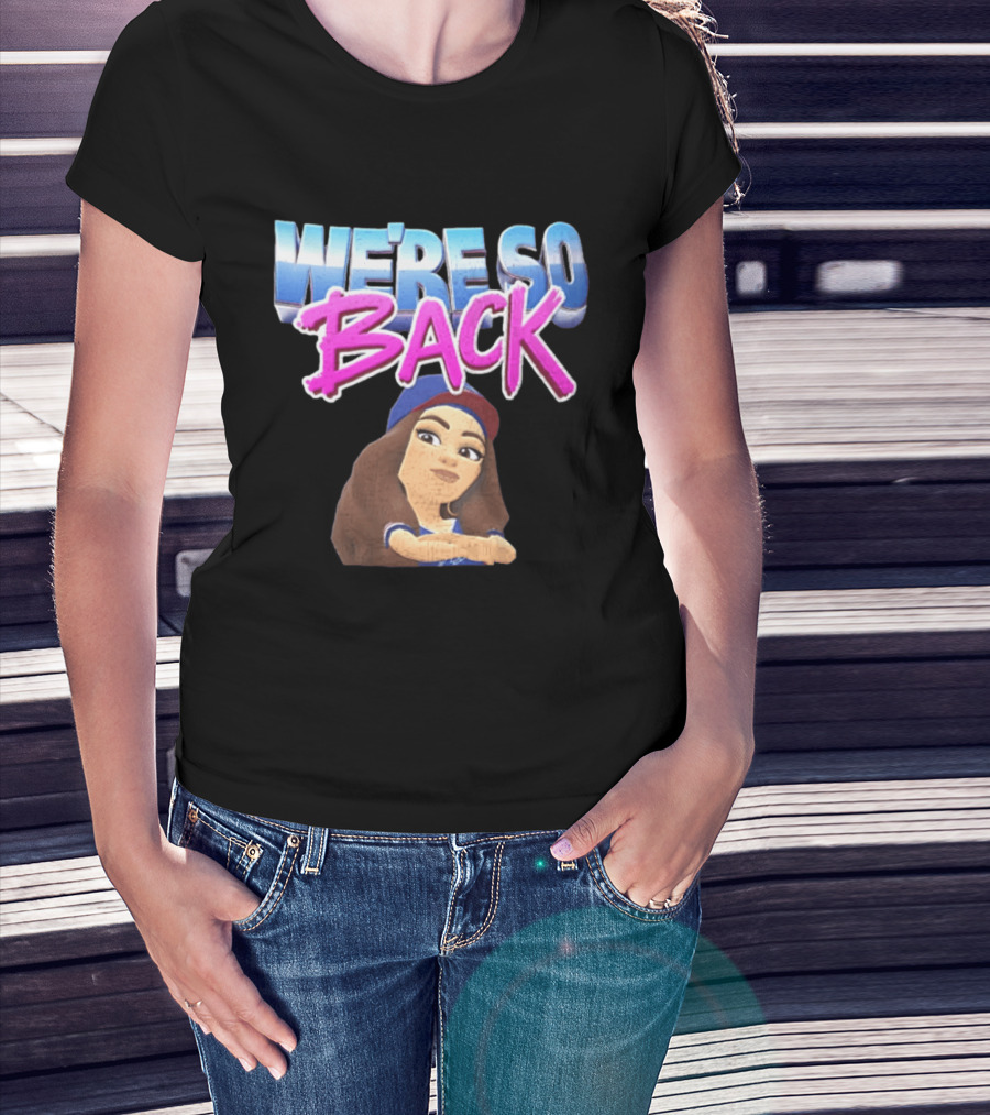 We're So Back Bitmoji Avatar Los Angeles Dodgers T-Shirt