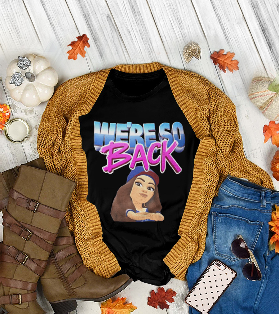 We're So Back Bitmoji Avatar Los Angeles Dodgers T-Shirt