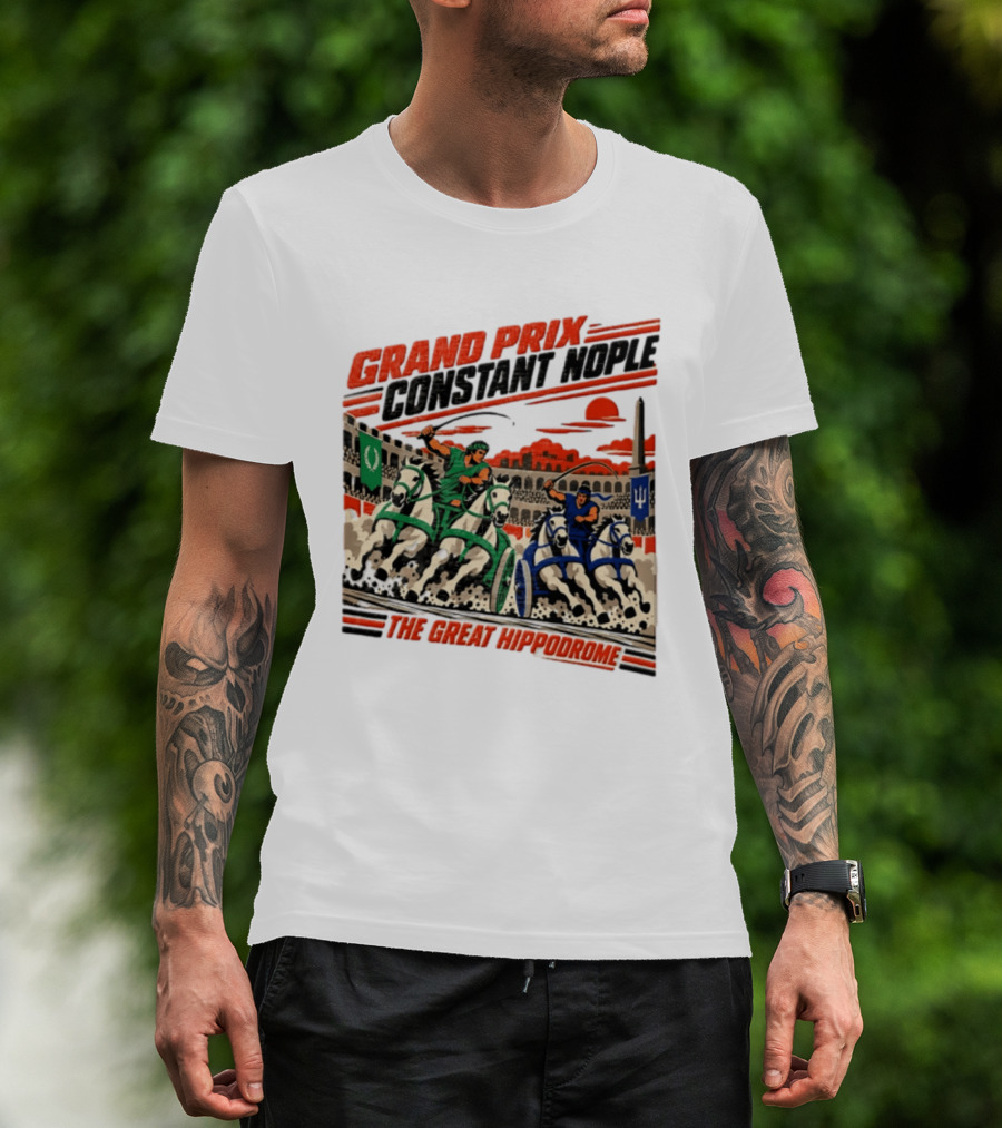 Grand Prix Constantinople Chariot Racers The Great Hippodrome T-Shirt
