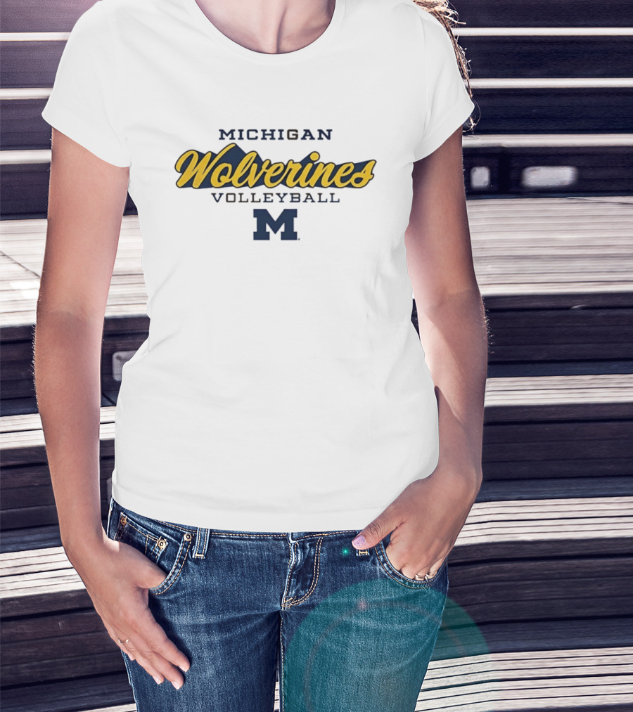 Michigan Wolverines Volleyball NCAA T-Shirt