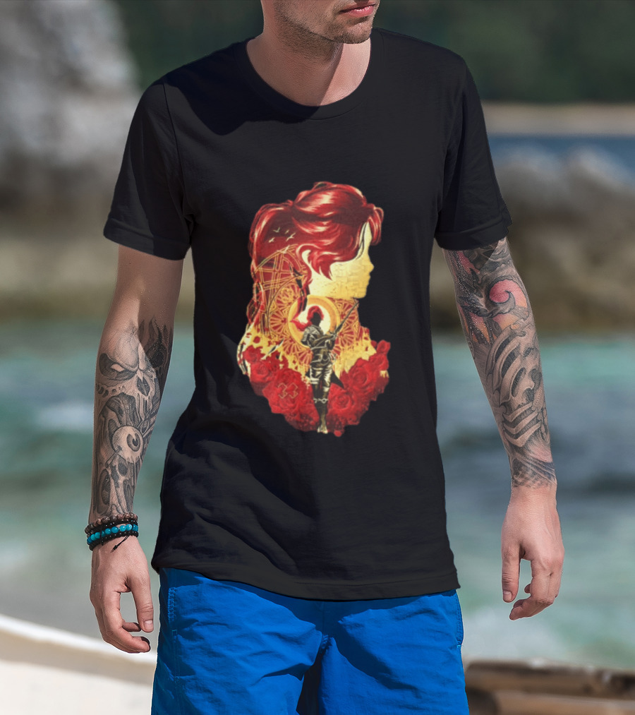 Rose Of Versailles Oscar Francois De Jarjayes Anime Manga Roses T-Shirt