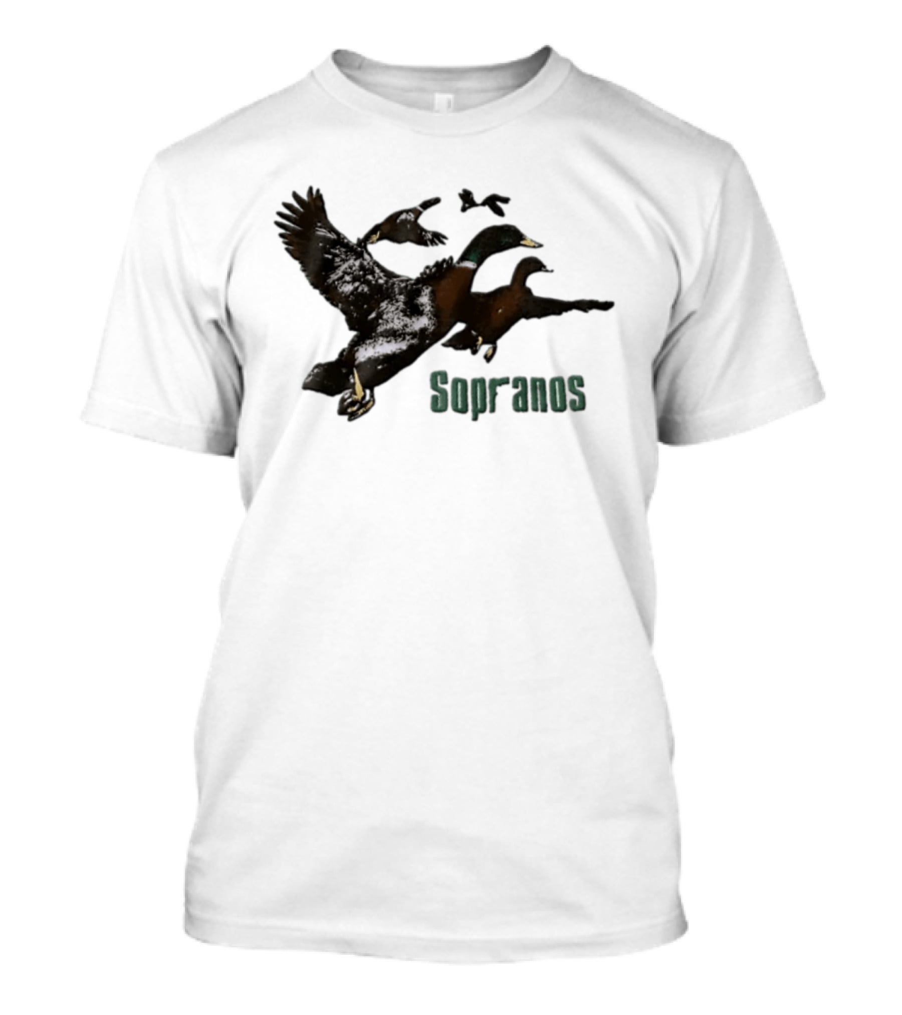 Sopranos Ducks Flying Scene Iconic TV Show Moment T-Shirt