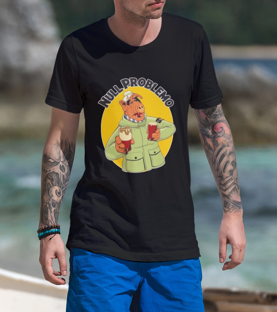 ALF Null Problemo Gordon Shumway 80s TV Show T-Shirt
