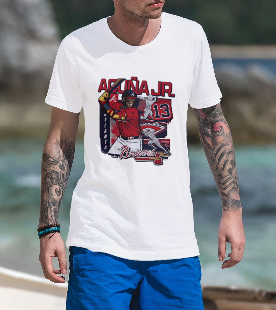Ronald Acuna Jr. 13 Atlanta Braves 2026 Baseball MLB T-Shirt