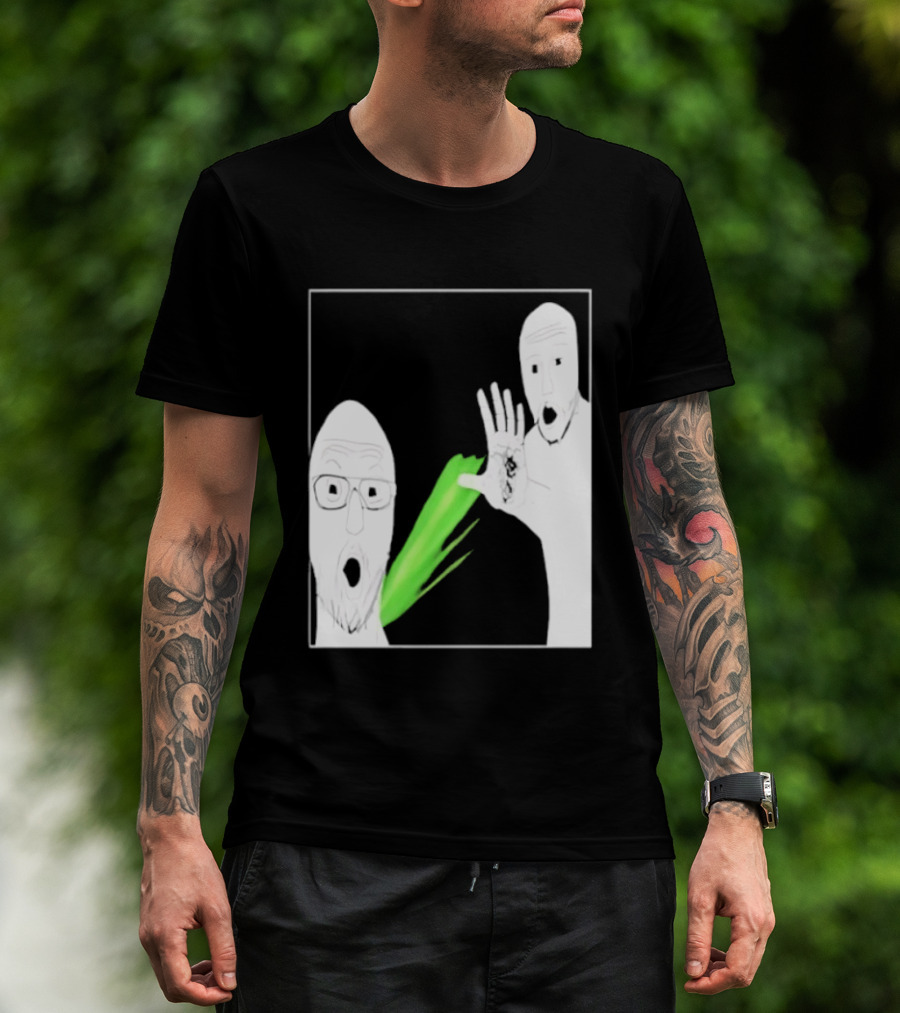 Soyjak Pointing Meme Wholesome Internet Reaction T-Shirt