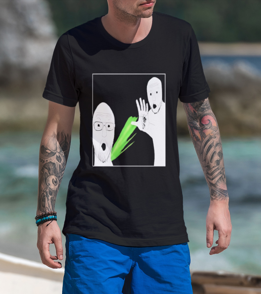 Soyjak Pointing Meme Wholesome Internet Reaction T-Shirt