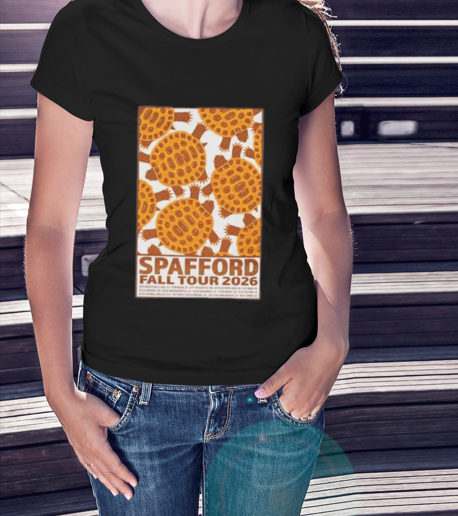 Spafford Fall Tour 2026 Turtles And Tour Dates T-Shirt