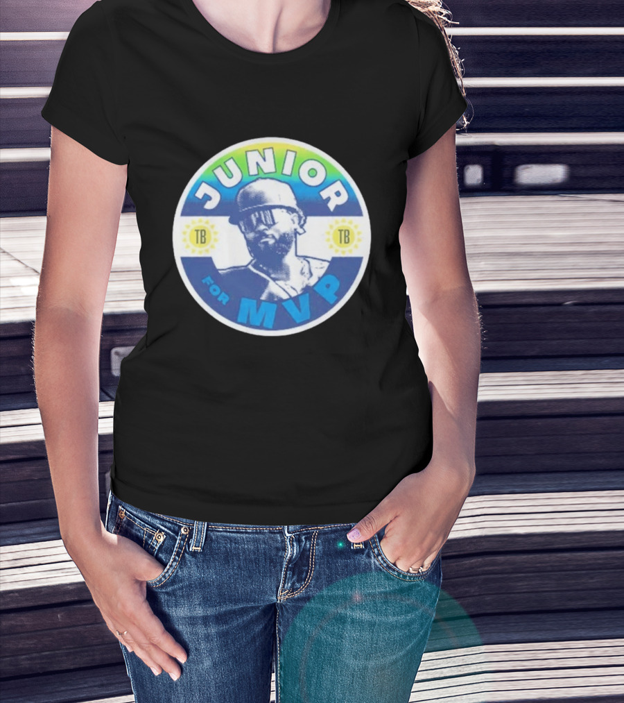 Junior For MVP TB Rays Baseball Fan T-Shirt