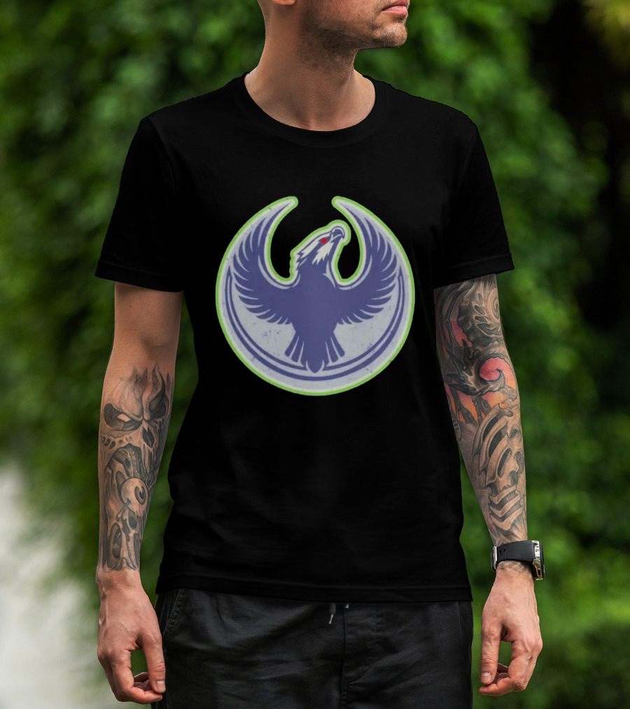 Seattle Rebel Alliance Distressed Eagle T-Shirt
