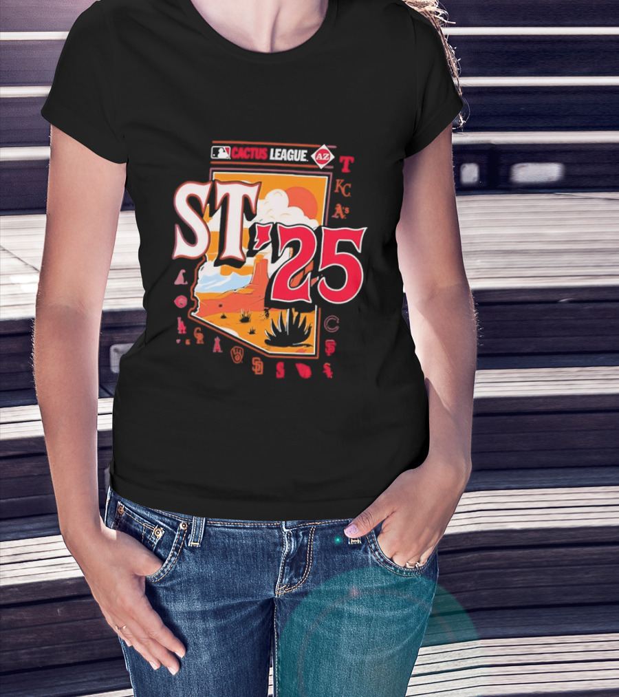 Cactus League 2025 Arizona Spring Training MLB AZ ST'25 T-Shirt