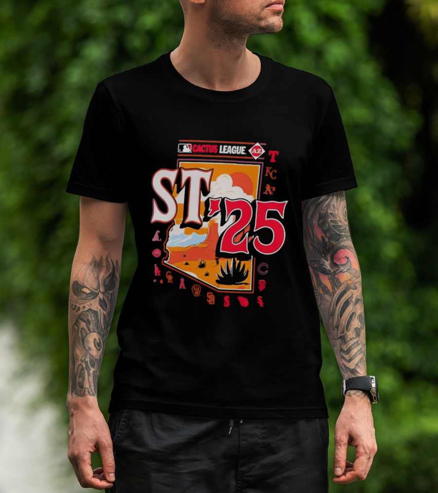 Cactus League 2025 Arizona Spring Training MLB AZ ST'25 T-Shirt