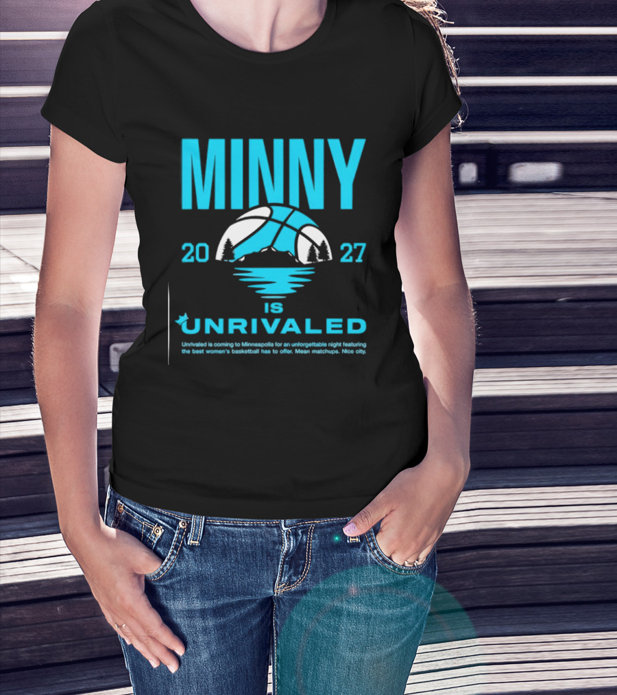 Minny 2027 Unrivaled Basketball Season 3 Bus Tour Event T-Shirt