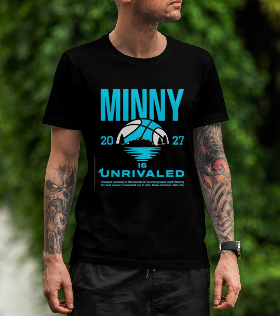 Minny 2027 Unrivaled Basketball Season 3 Bus Tour Event T-Shirt
