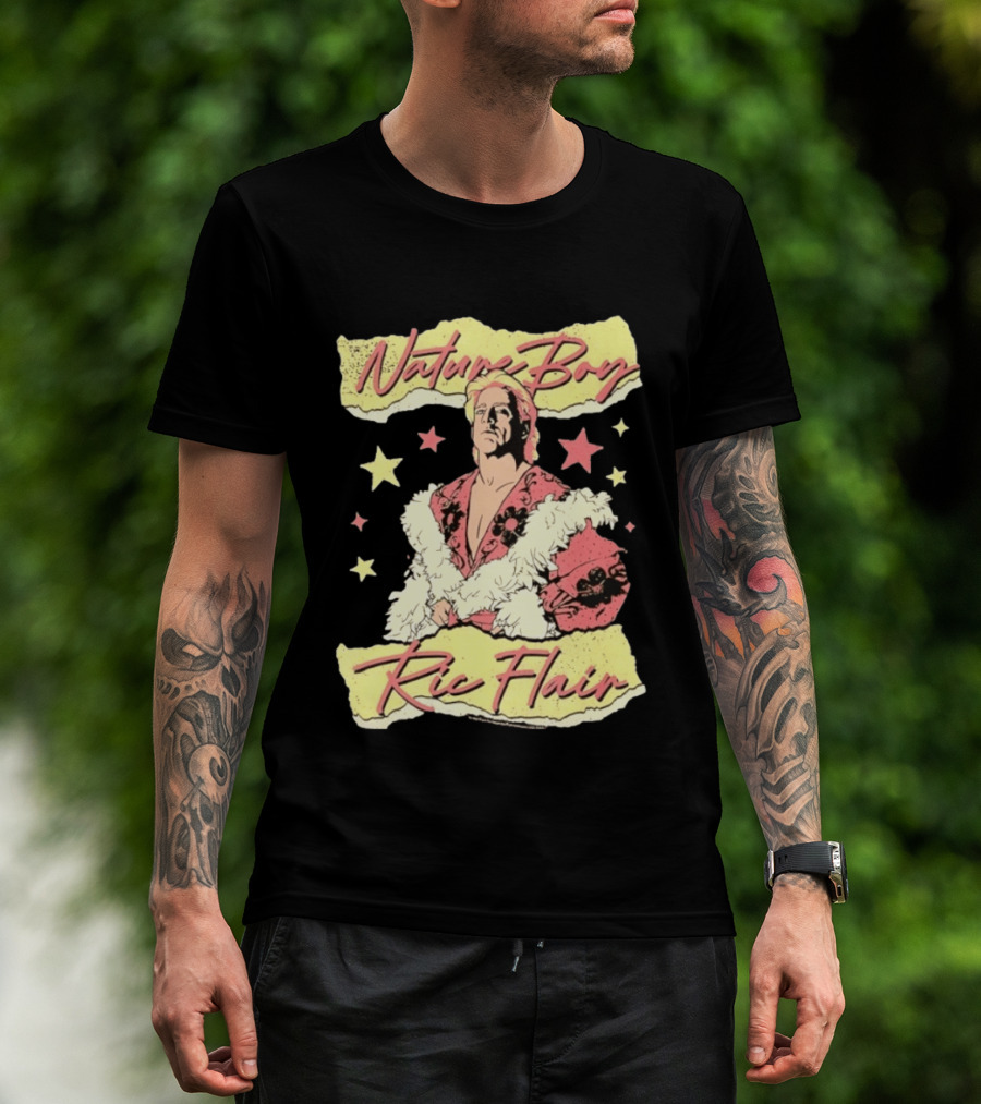 Nature Boy Ric Flair Distressed Vintage Wrestling T-Shirt