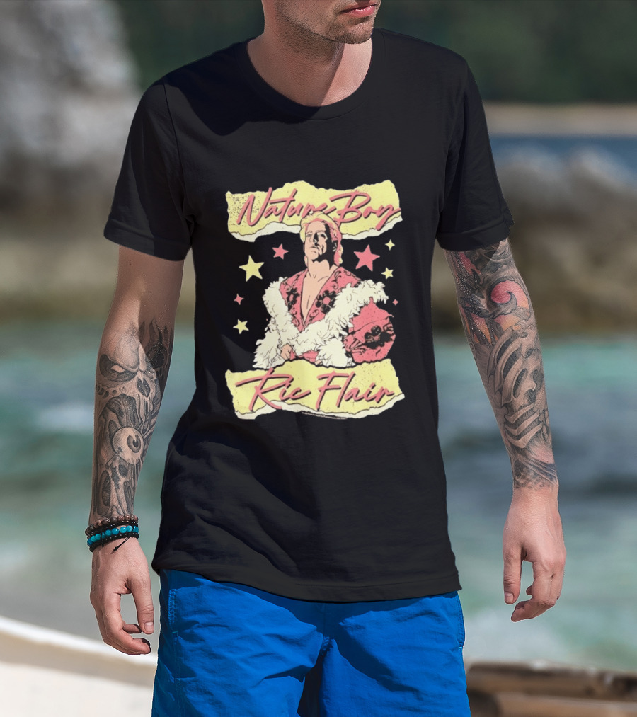 Nature Boy Ric Flair Distressed Vintage Wrestling T-Shirt