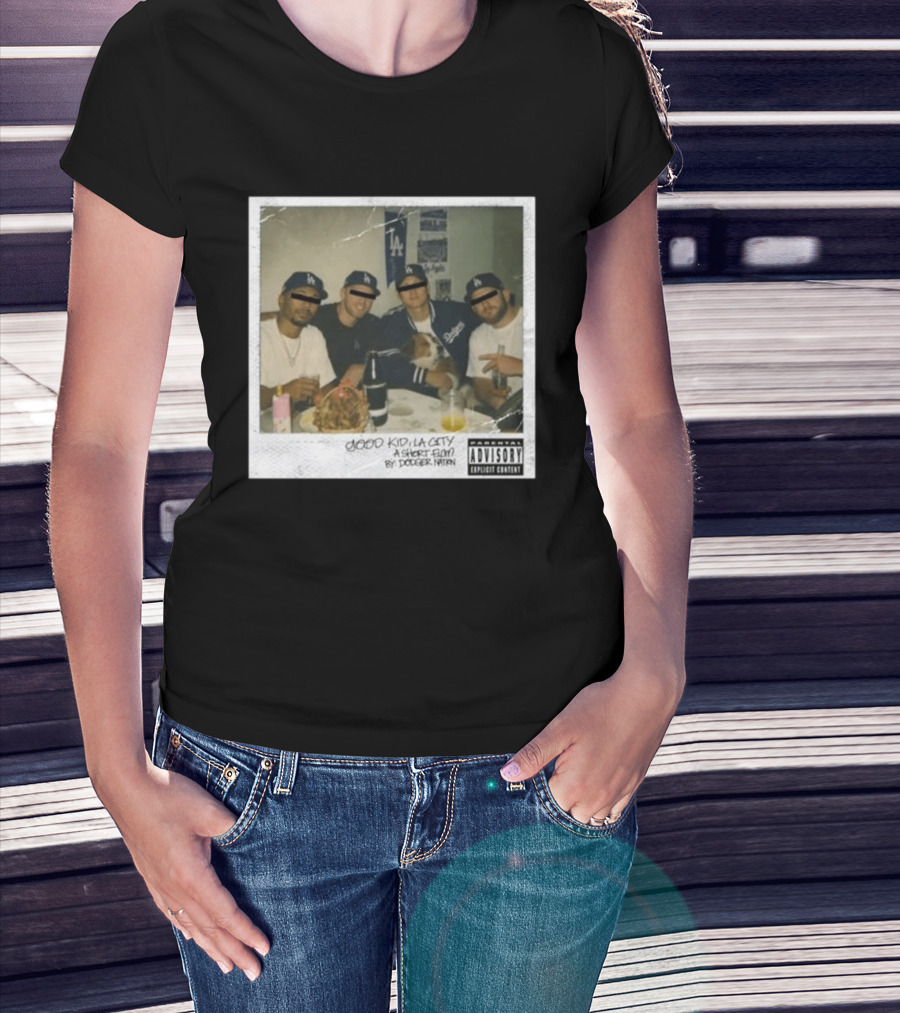 Good Kid La City A Short Film By Dodger Nation La Dodgers Baseball Team T-Shirt