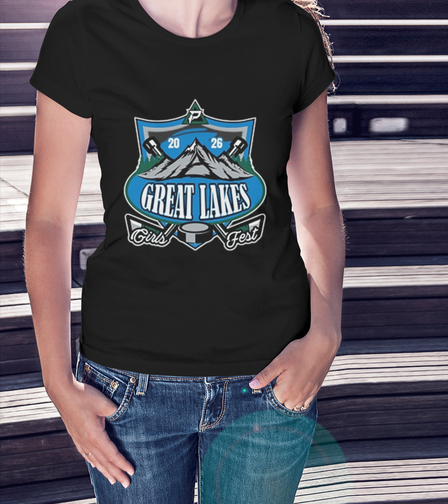 PIP Great Lakes Girls Fest 2026 Hockey Tournament Series T-Shirt