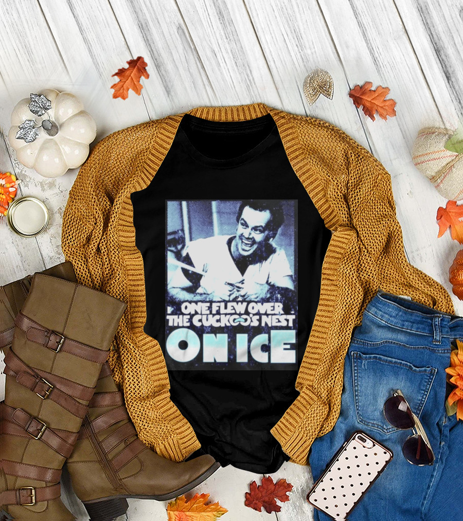 Jack Nicholson One Flew Over The Cuckoo's Nest On Ice T-Shirt