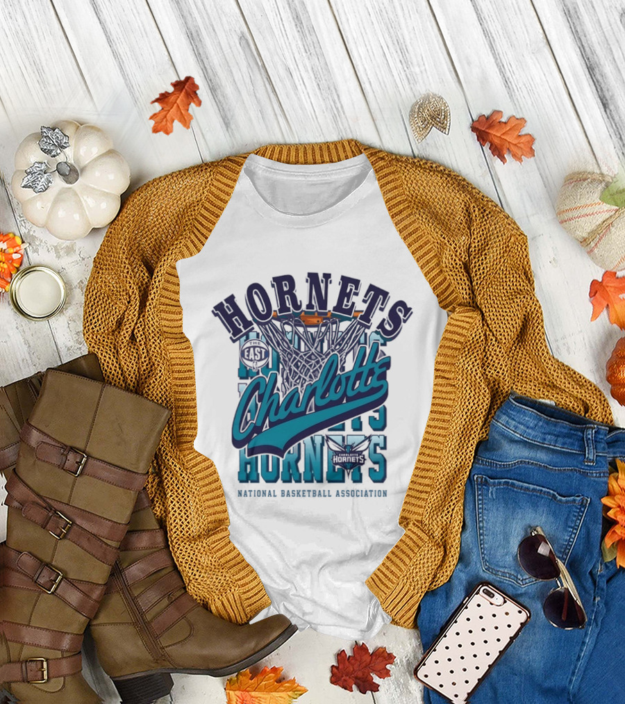 Charlotte Hornets The East NBA Hornets Basketball Association T-Shirt