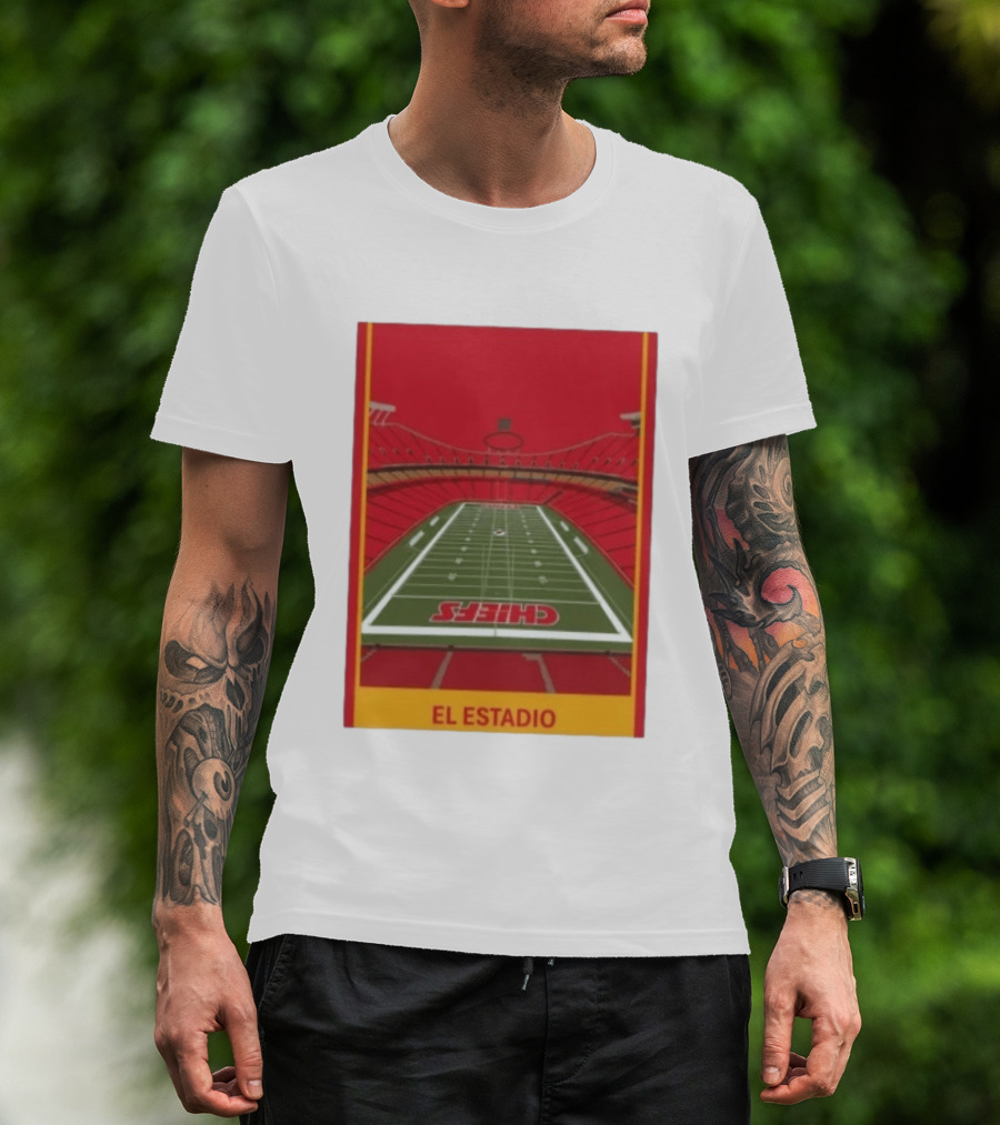 Kansas City Chiefs El Estadio Stadium Chiefs Field T-Shirt