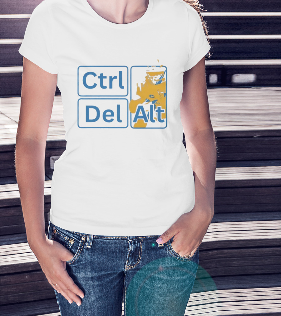 Los Angeles Football Ctrl Del Alt Gaming Keyboard Sports T-Shirt