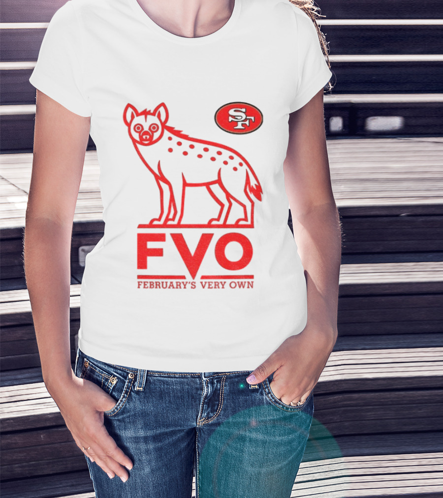 San Francisco 49ers Hyena FVO February's Very Own SF T-Shirt