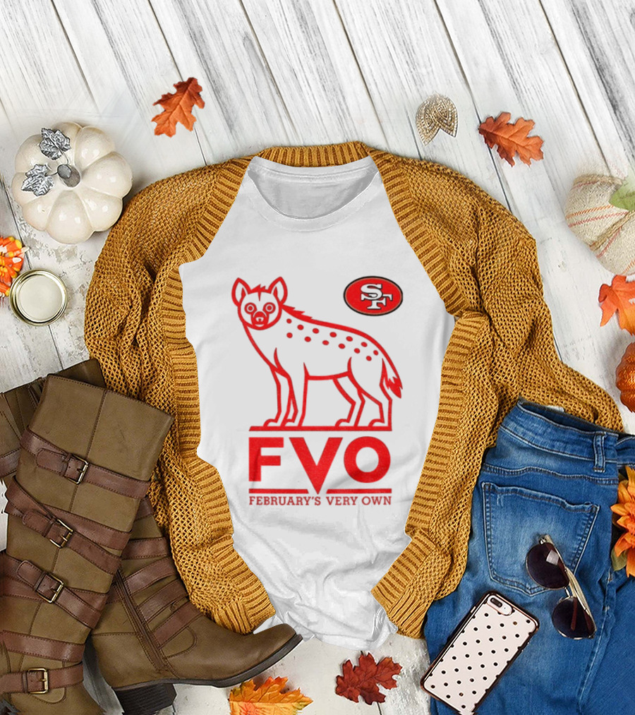 San Francisco 49ers Hyena FVO February's Very Own SF T-Shirt