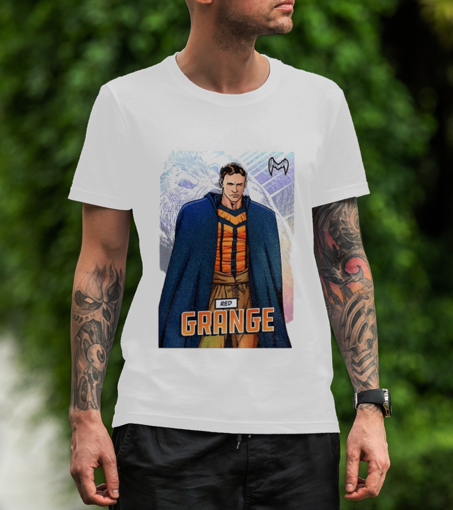 Harold Grange Red Grange Chicago Football Icon Legend T-Shirt
