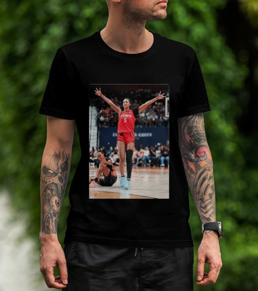 Angel Reese Celebrates 30th Double Double With 30 Points For Atlanta In Iconic Moment T-Shirt