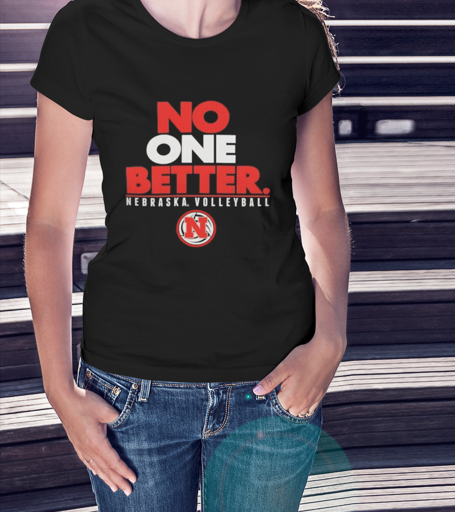 No One Better Nebraska Volleyball N T-Shirt