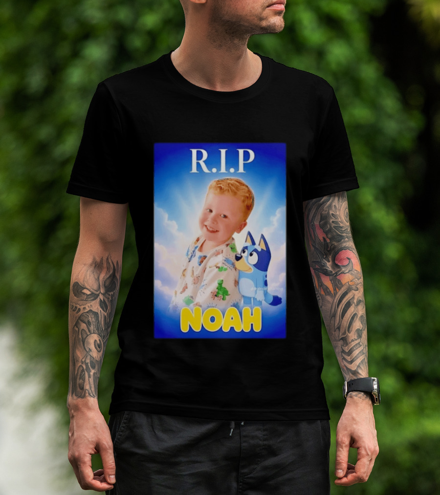 RIP Noah In Loving Memory Bluey T-Shirt