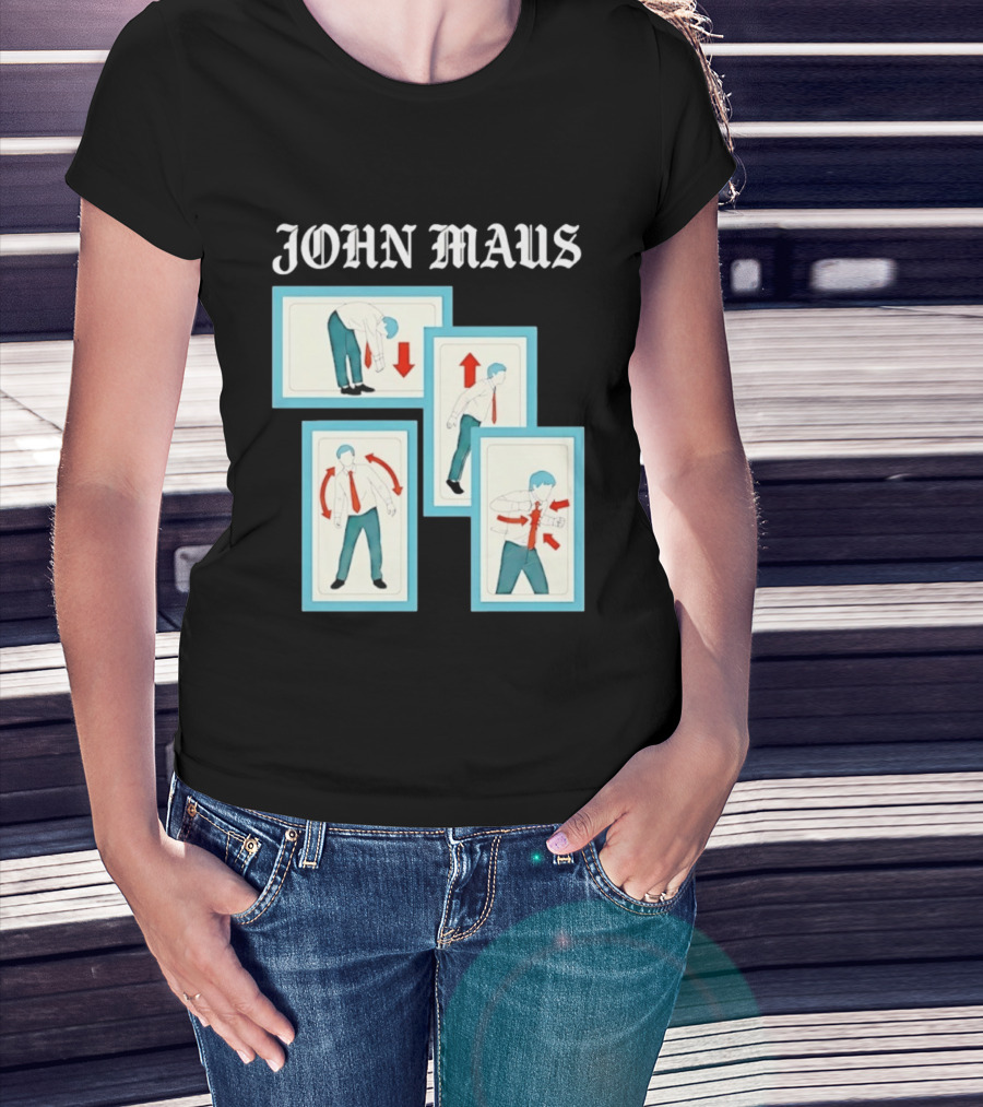 John Maus Synth Pop Indie Music Performance Illustrations T-Shirt
