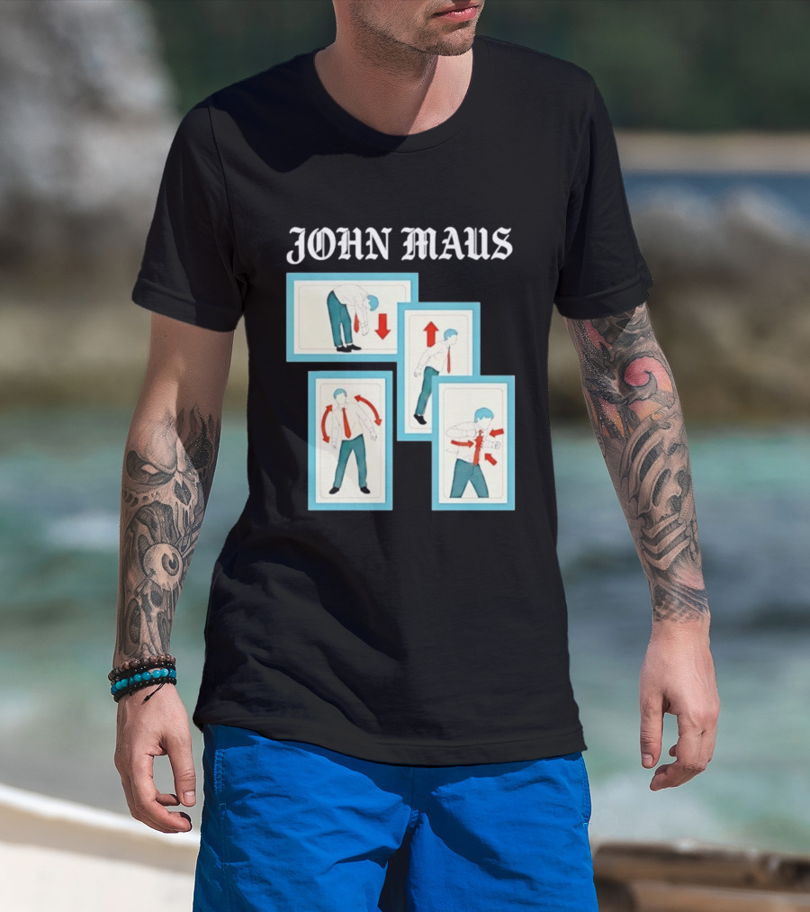 John Maus Synth Pop Indie Music Performance Illustrations T-Shirt