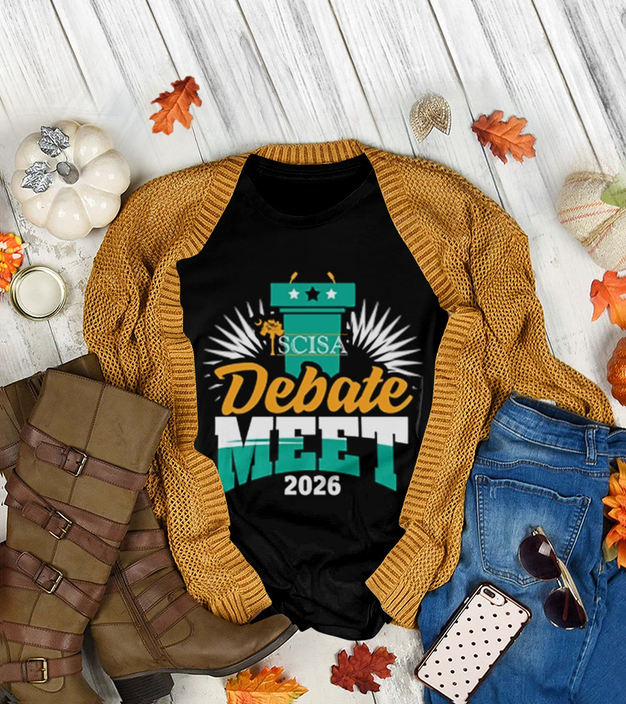 SCISA Debate Meet 2026 Podium Stars Event T-Shirt