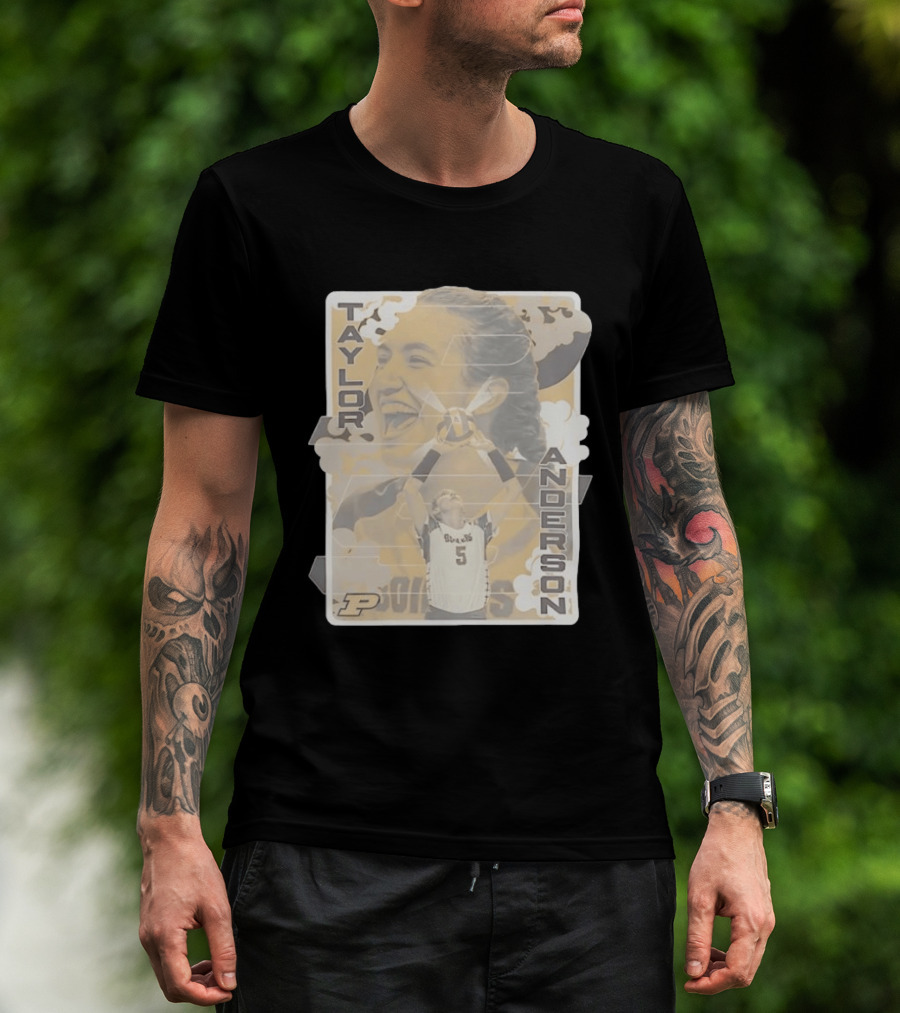Taylor Anderson Purdue Boilers Volleyball Number 5 Player T-Shirt