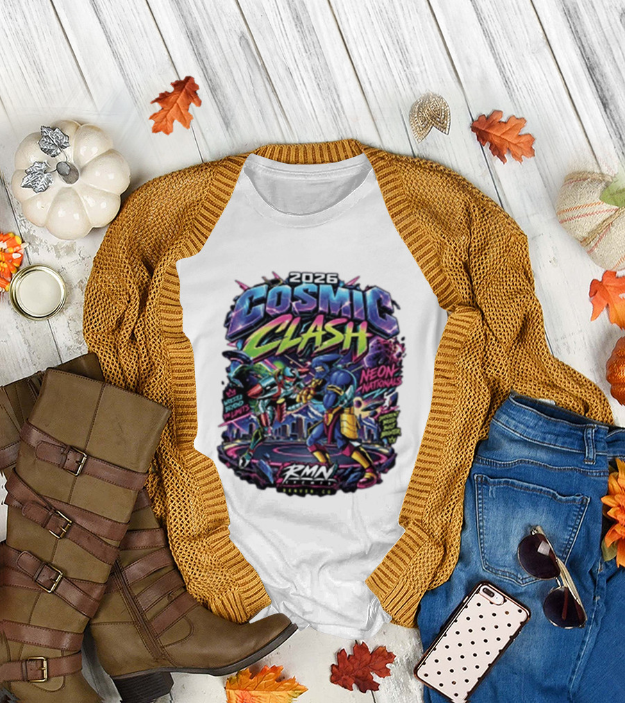 2026 Cosmic Clash Neon Nationals RMN Events T-Shirt