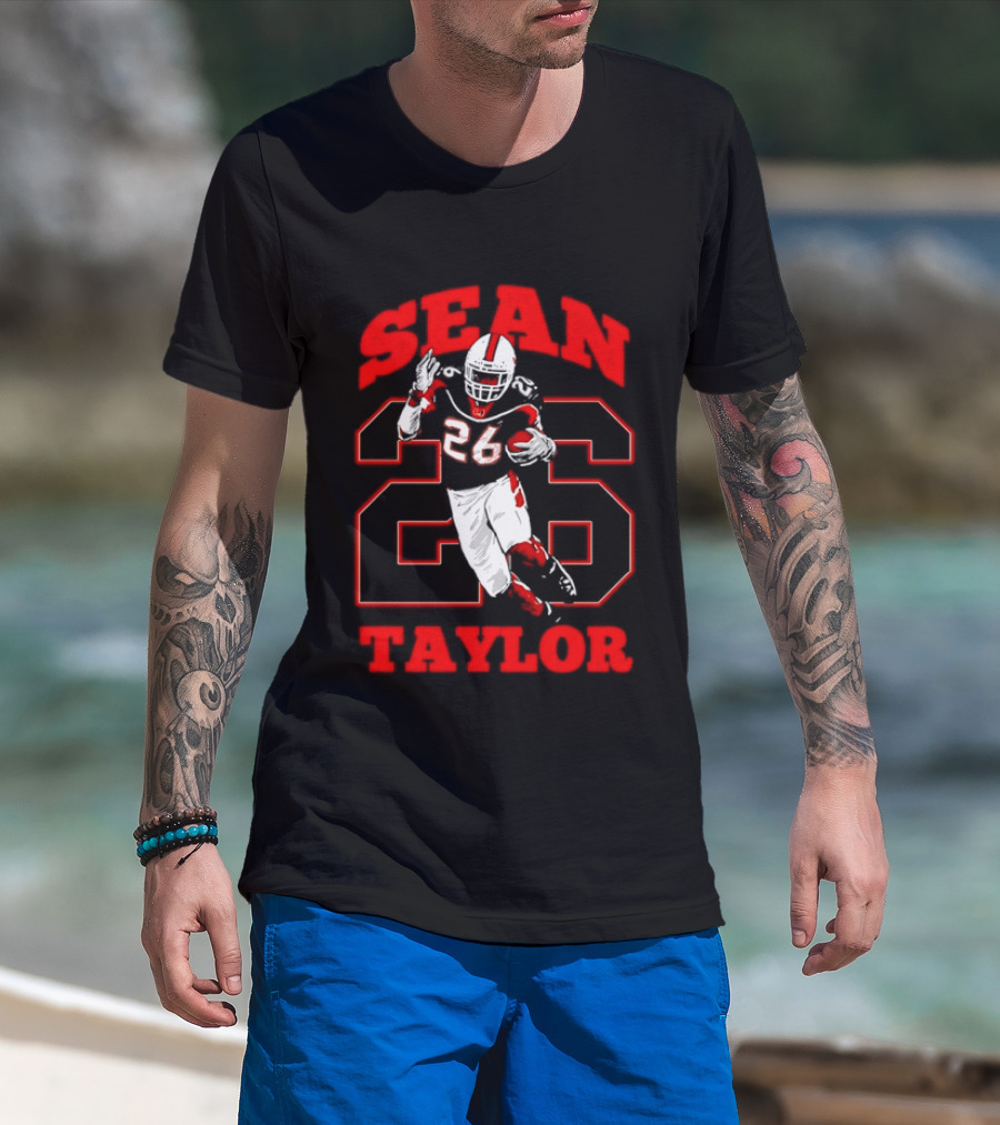 Sean Taylor 26 Miami Hurricanes Football Legend T-Shirt