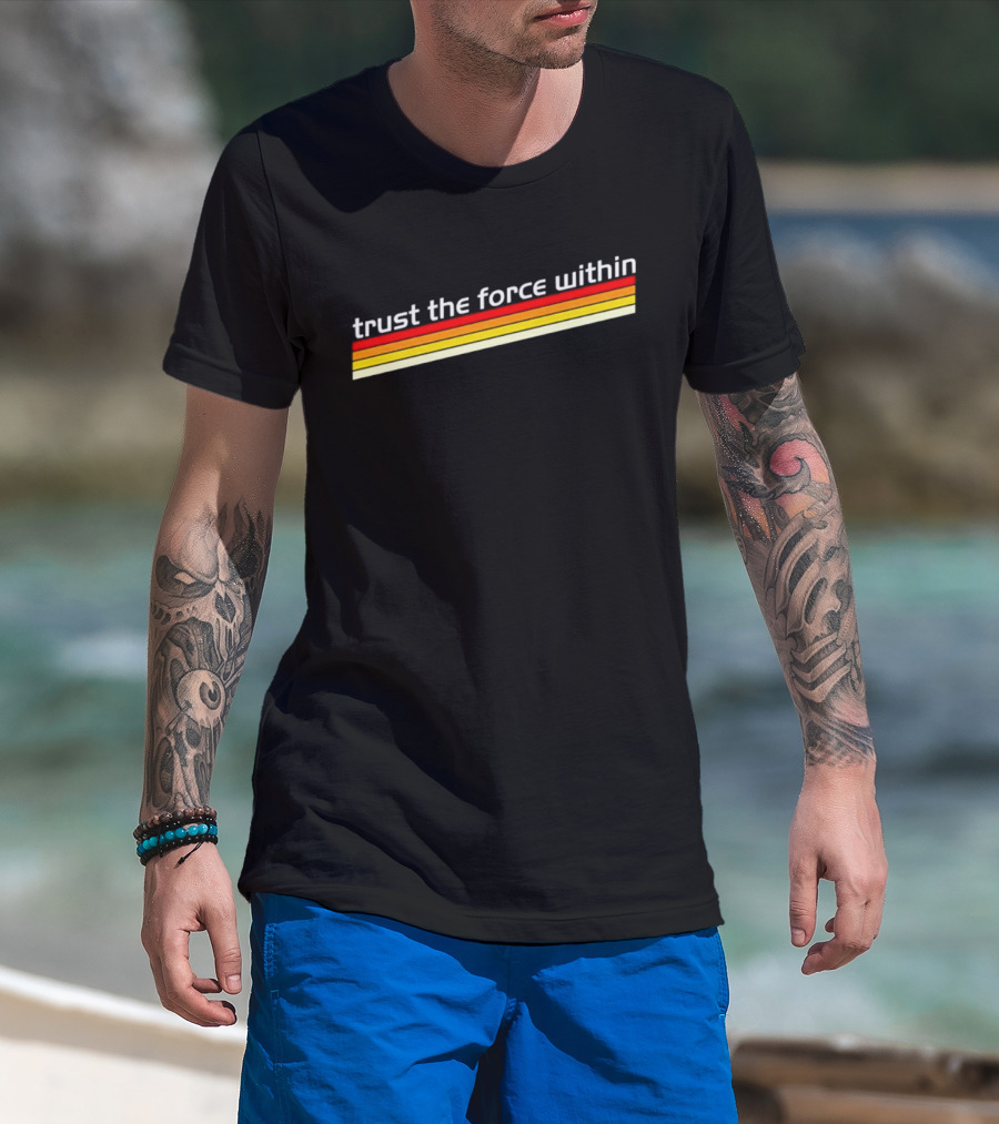 Trust The Force Within Retro Star Wars T-Shirt