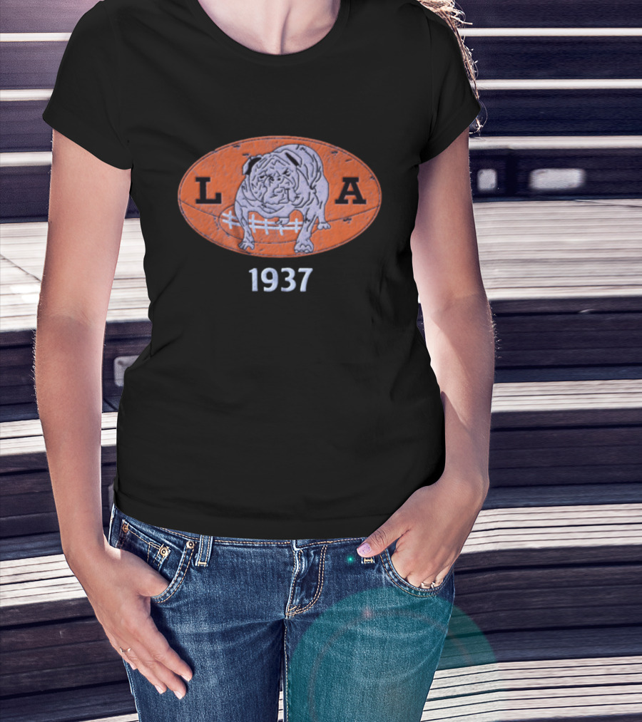 Los Angeles Bulldogs Football 1937 Bulldogs T-Shirt