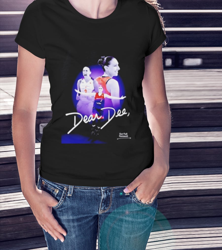 Diana Taurasi Phoenix Mercury Dear Dee Our Full Farewell T-Shirt