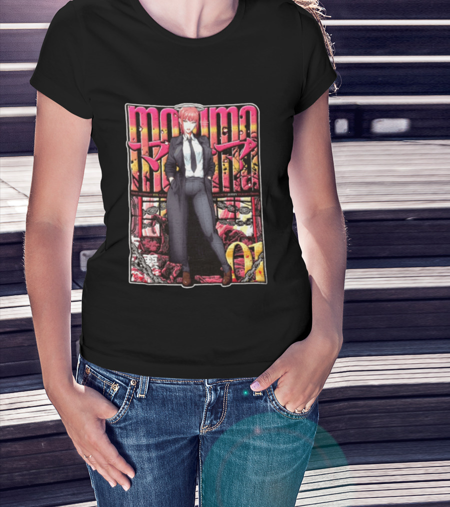 Makima Crime Justification Anime Manga T-Shirt