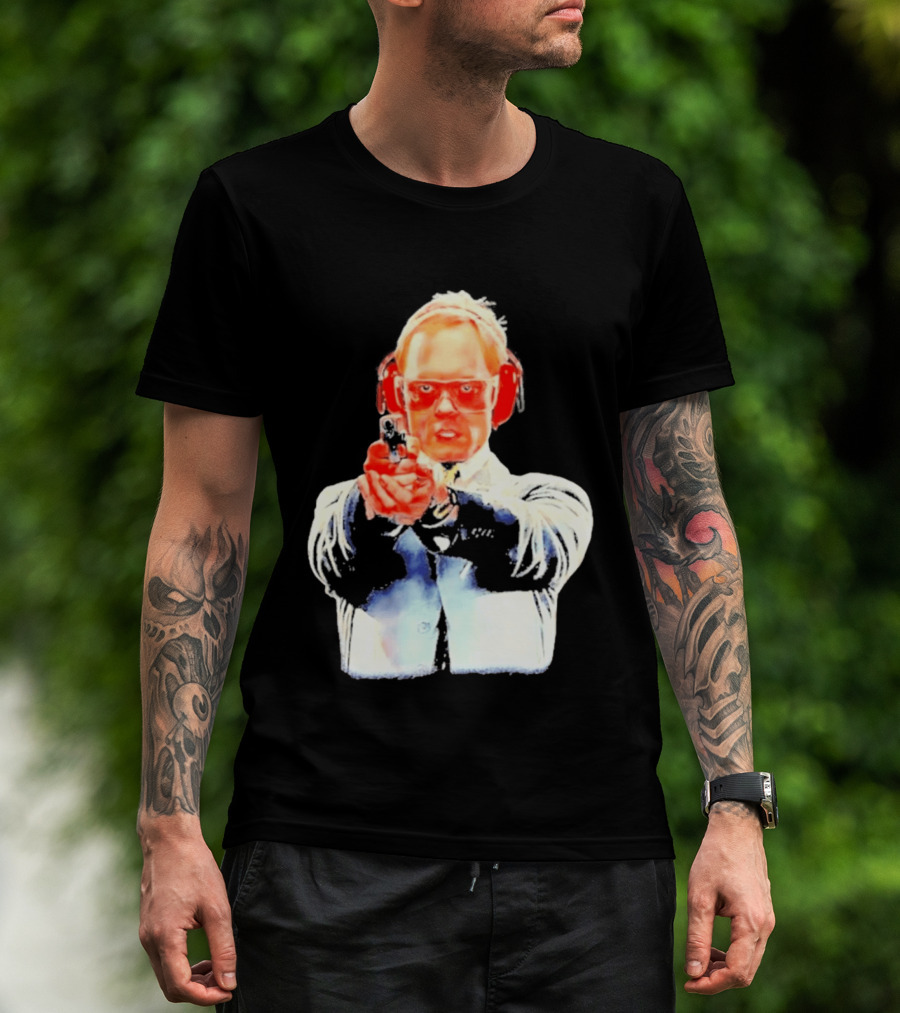 Dr. Niles Crane With Hand Cannon Analyzed Kiss T-Shirt