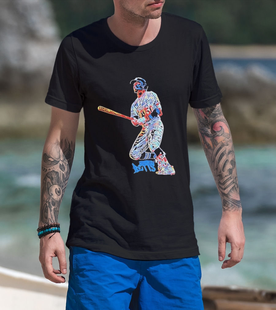 Mookie Betts Los Angeles Dodgers MLB Baseball Artful T-Shirt
