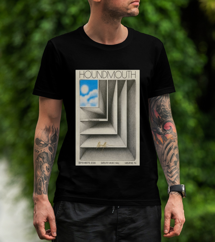 Houndmouth September 19 2026 Satellite Music Hall Memphis TN Tour T-Shirt