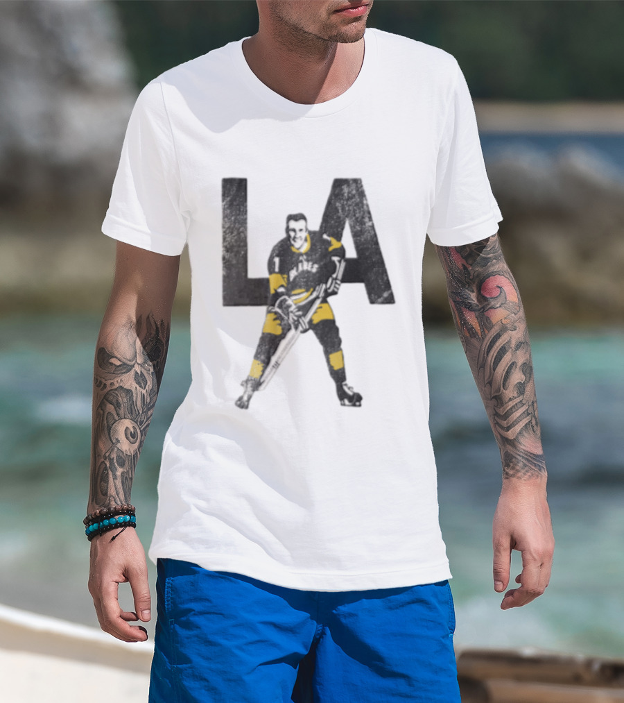 1961 LA Blades Hockey Retro Vintage Team Player T-Shirt
