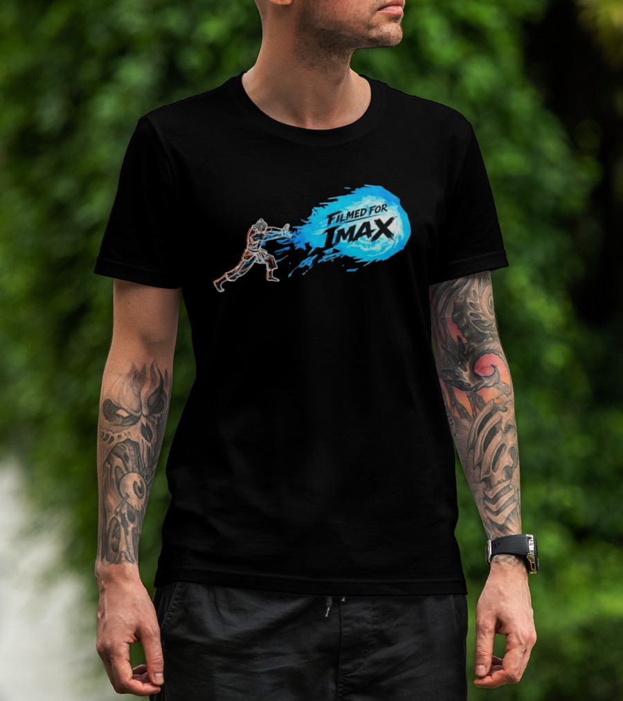 Goku Filmed For IMAX Energy Blast Dragon Ball Z T-Shirt