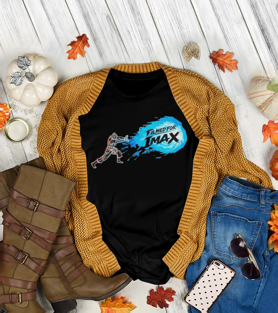 Goku Filmed For IMAX Energy Blast Dragon Ball Z T-Shirt