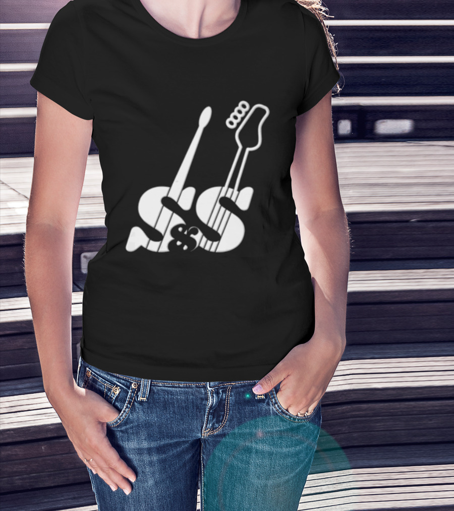 Guitars Forming Letter S T-Shirt