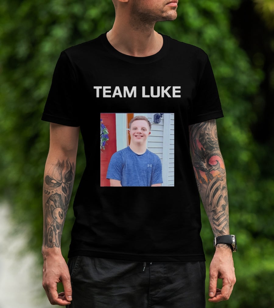 Team Luke Support Community Empowerment T-Shirt